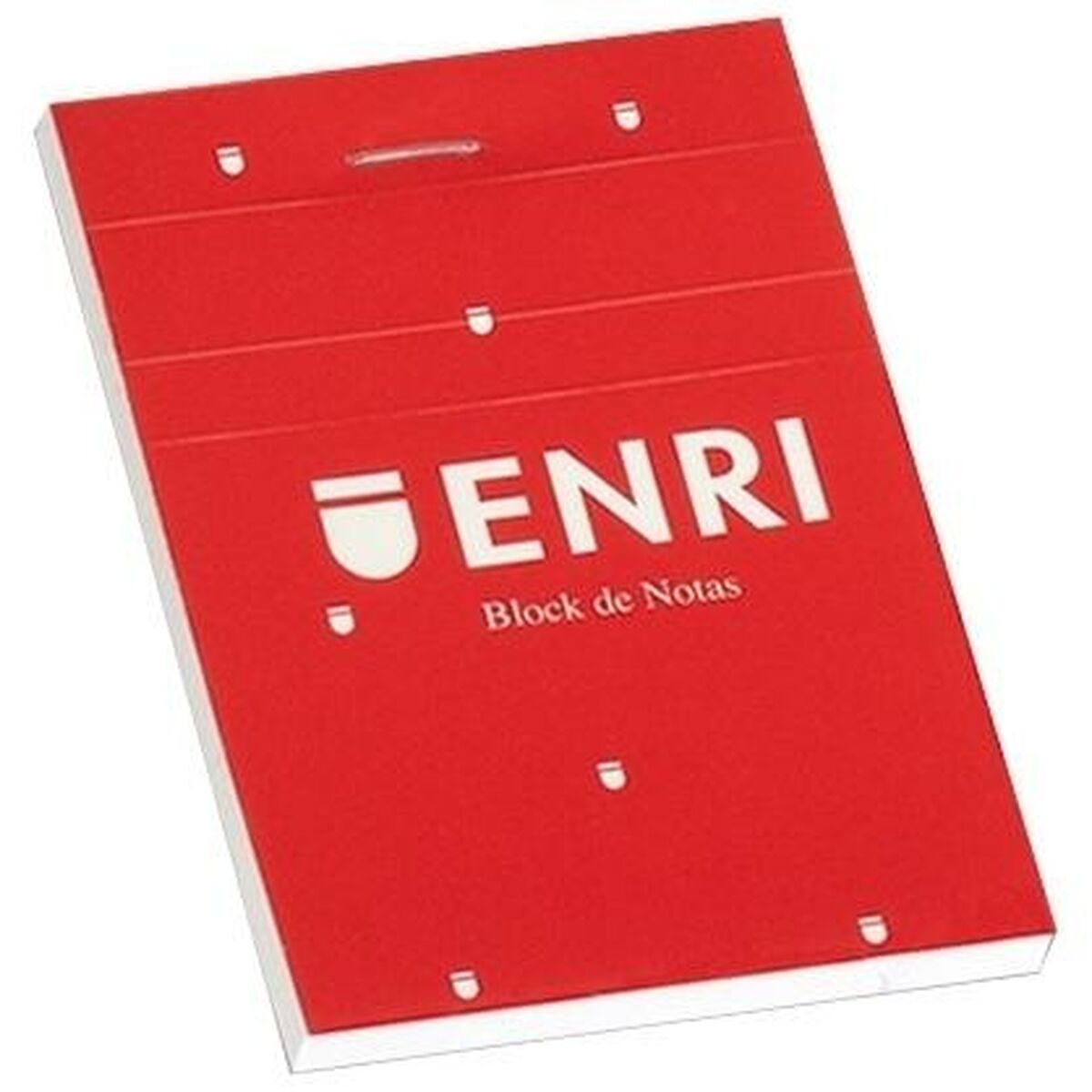 Notesblokken ENRI Rød A6 80 Ark 4 mm (10 enheder)